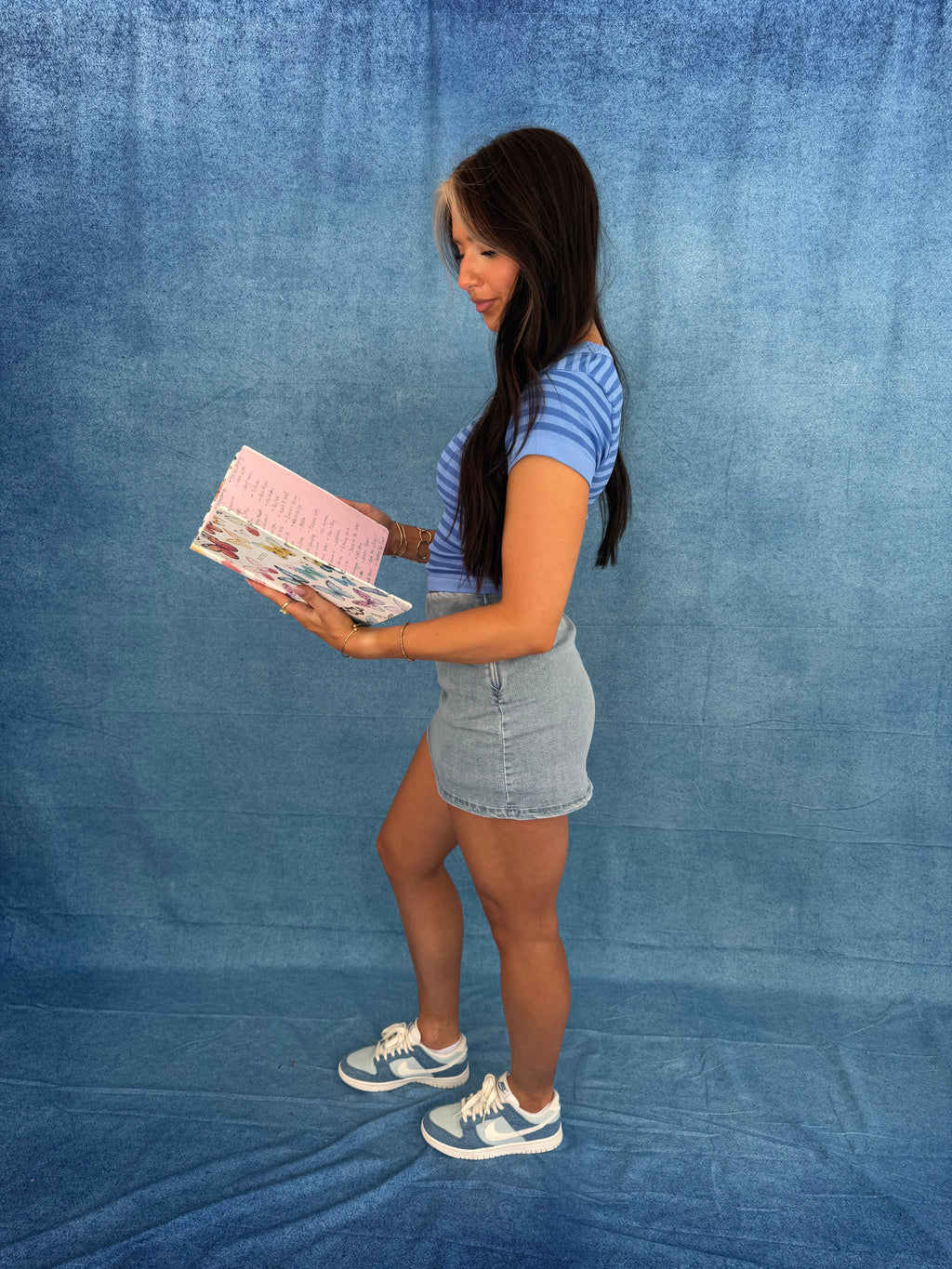 Sugar Scoop Tee in Marina