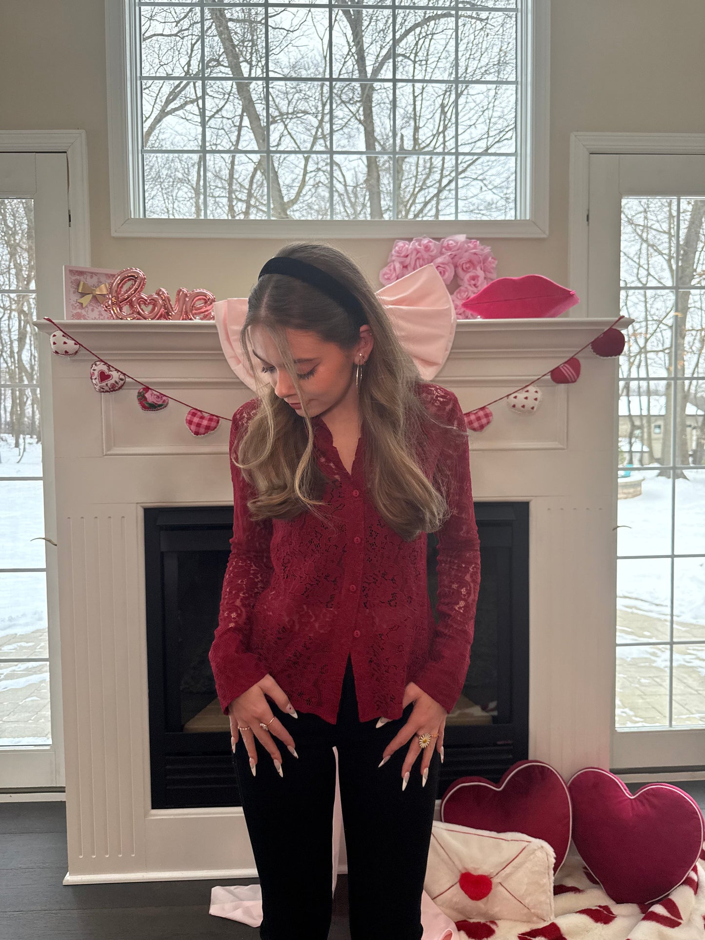 Rose Romance Lace L/S