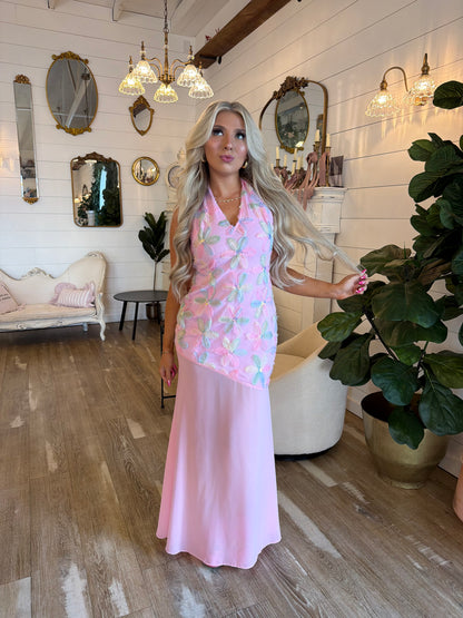Mermaid Star Floral Dress
