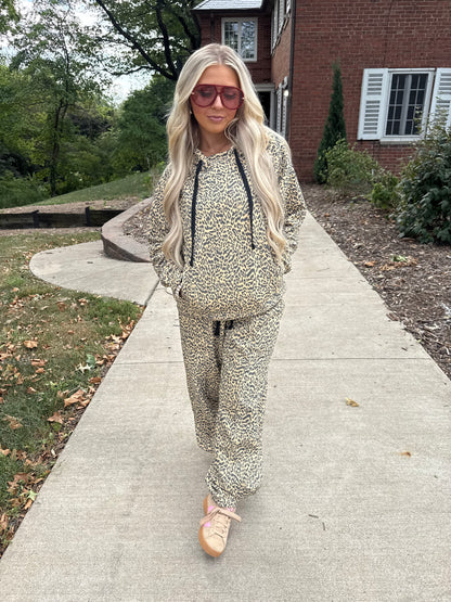 Crazy Chic Leopard Hoodie