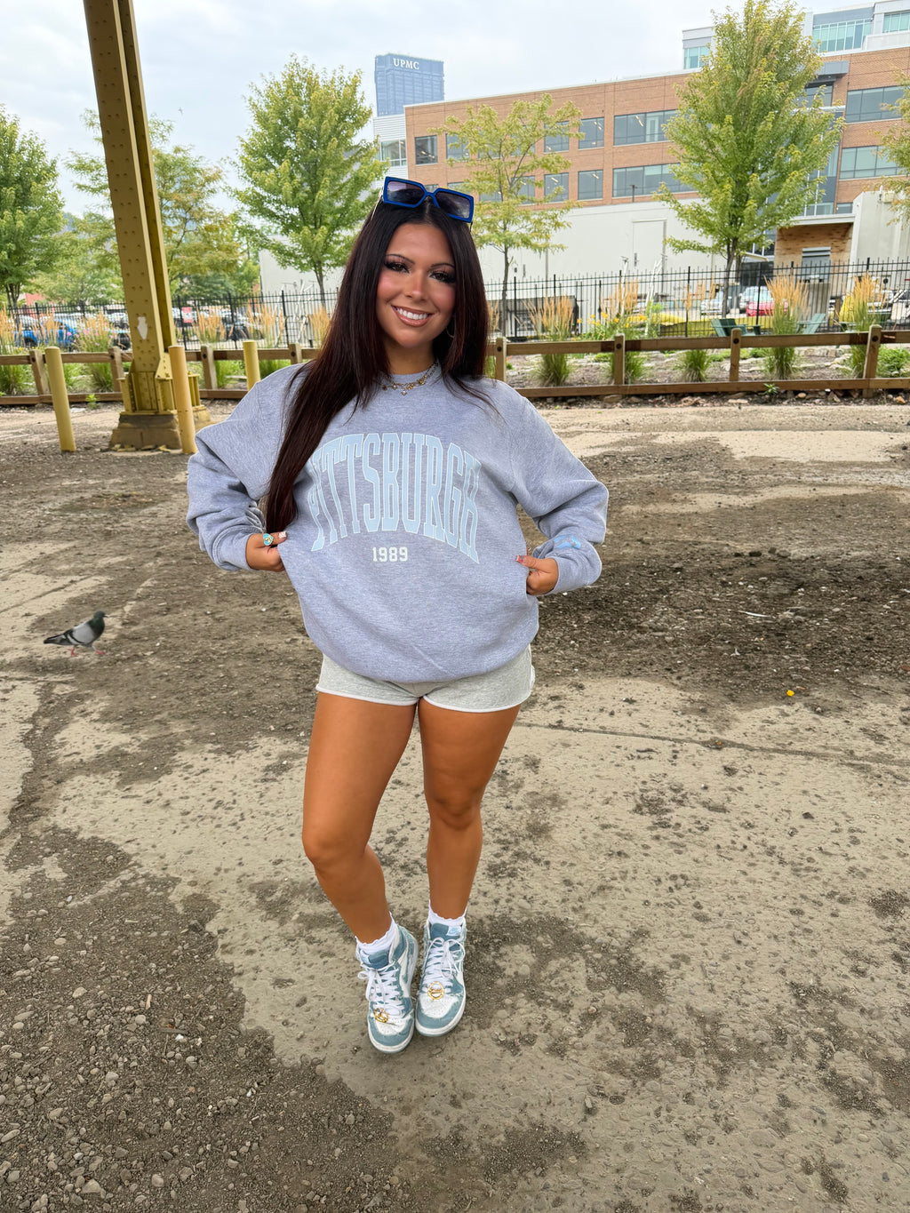 Pittsburgh 412 Crew Blue/Grey
