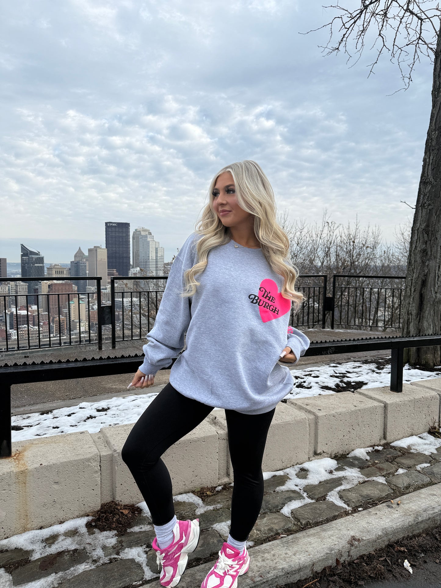 The Burgh Heart Crewneck