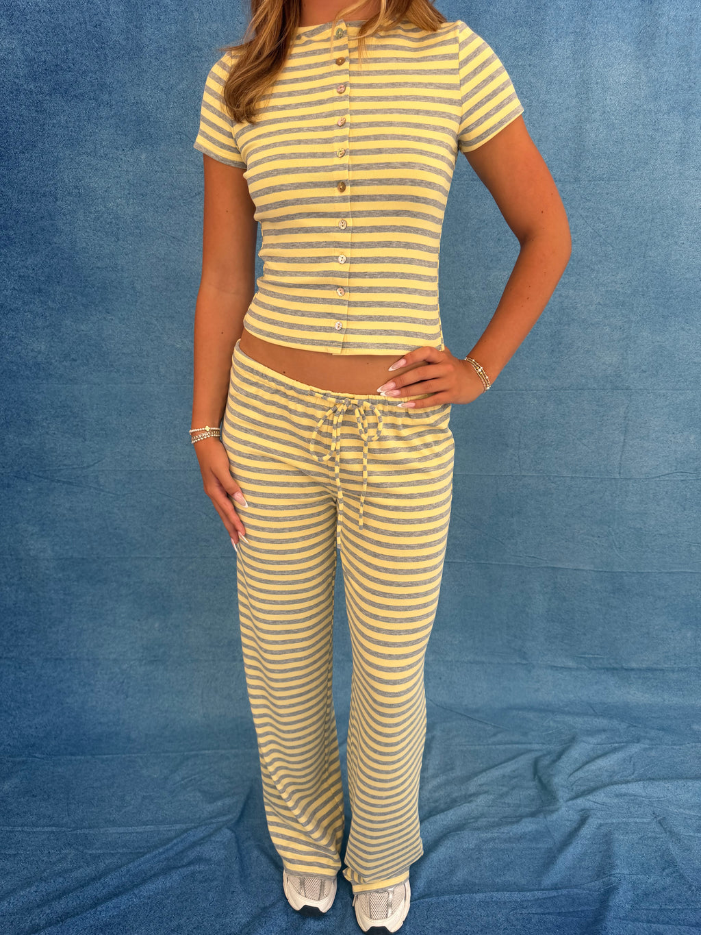Butter Pecan Striped Top (set sold separately)