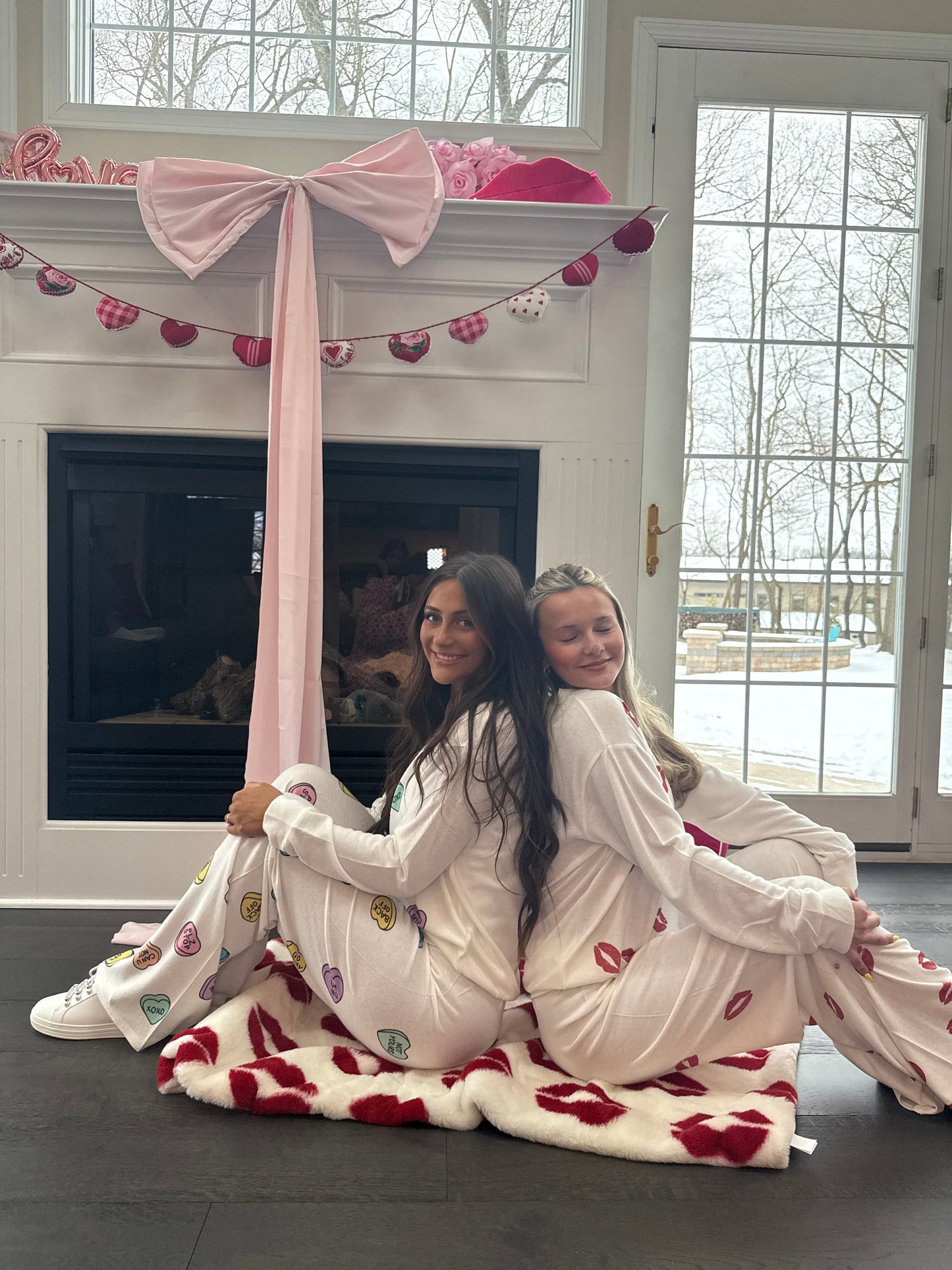 Candy Hearts Ivory Set (SOLD TOGETHER)