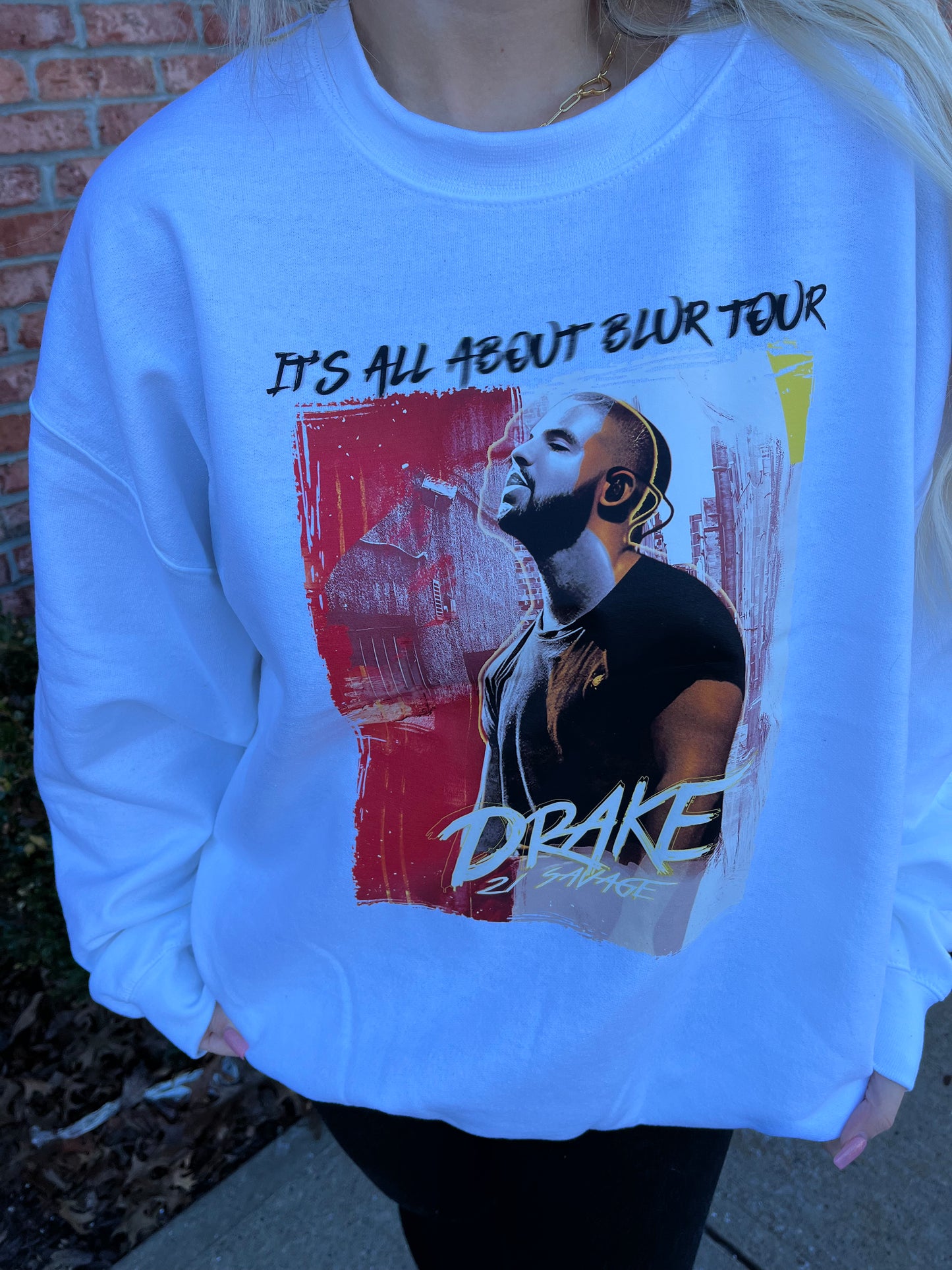 Drake Blur Tour Sweatshirt