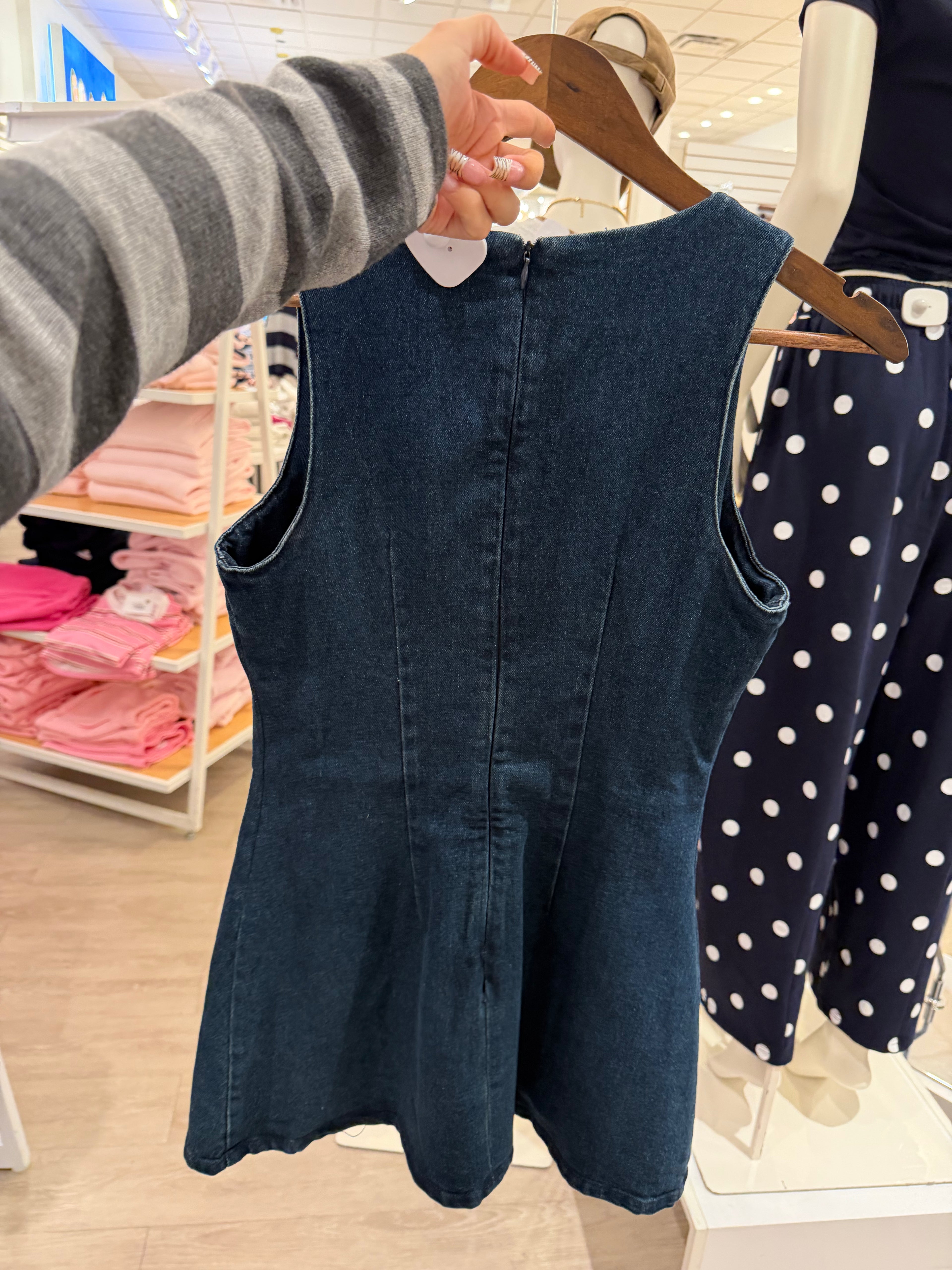 Eye Of The Tiger Denim Dress