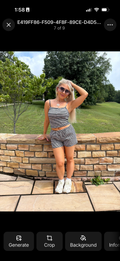 Little Lounger Navy Shorts (sold separately)