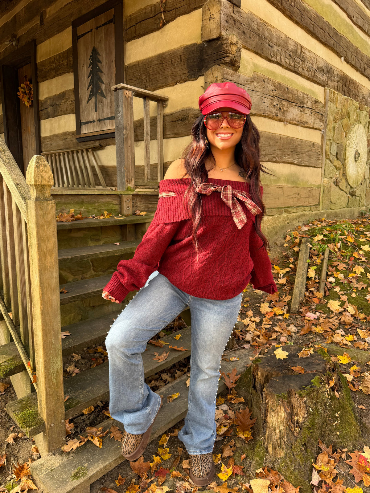 Home For The Holiday Sweater FINAL SALE