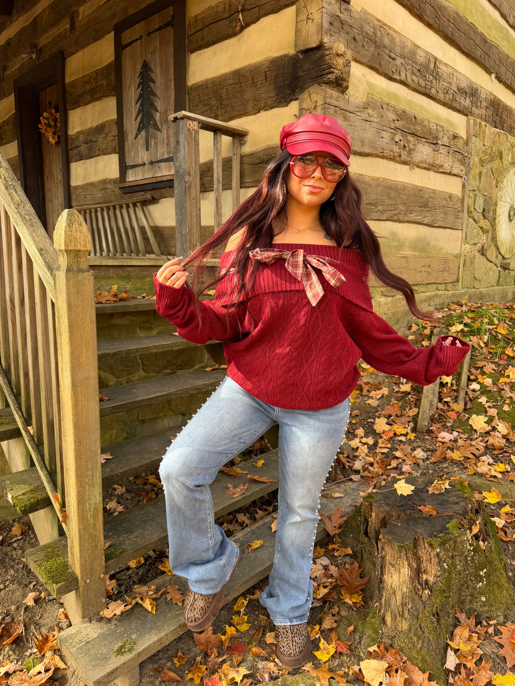 Home For The Holiday Sweater FINAL SALE