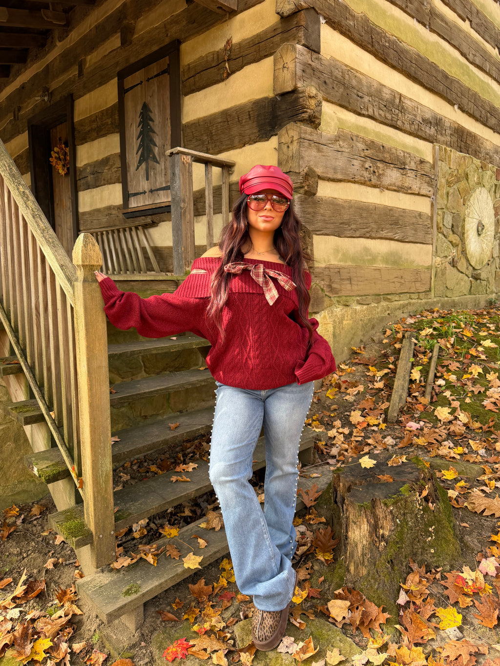 Home For The Holiday Sweater FINAL SALE