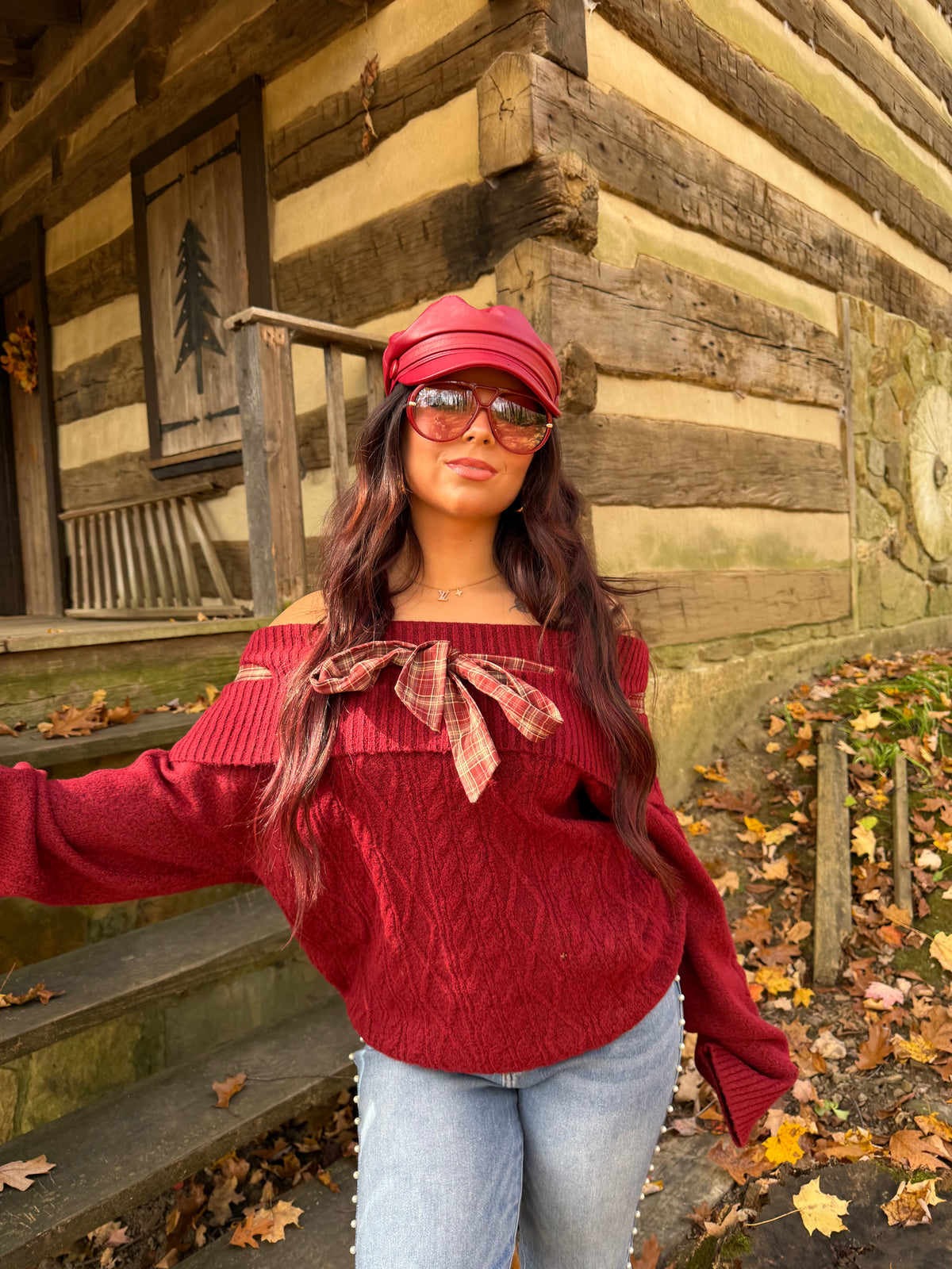 Home For The Holiday Sweater FINAL SALE