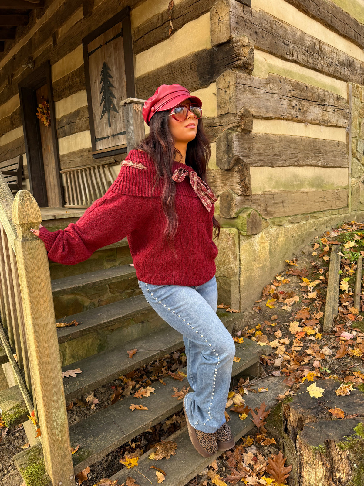 Home For The Holiday Sweater FINAL SALE