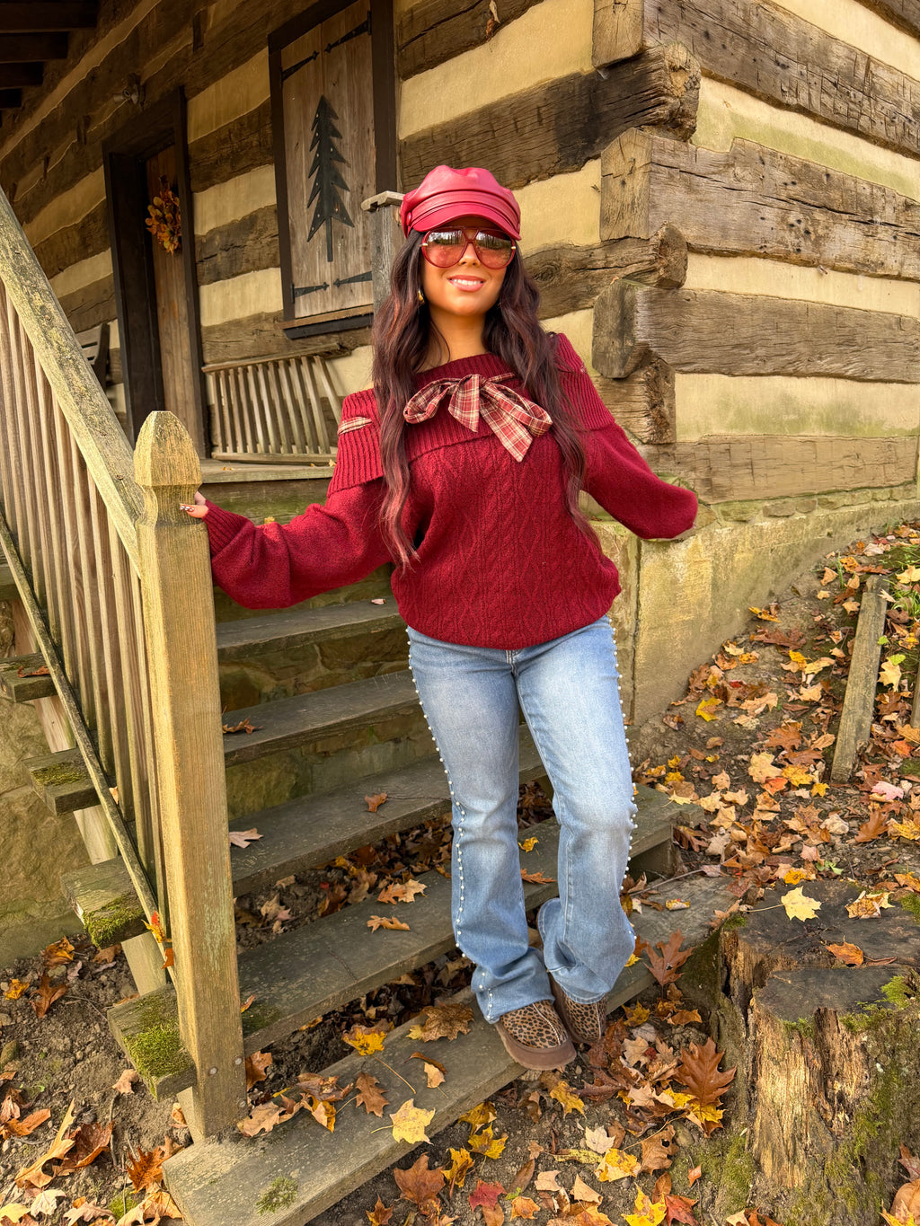 Home For The Holiday Sweater FINAL SALE