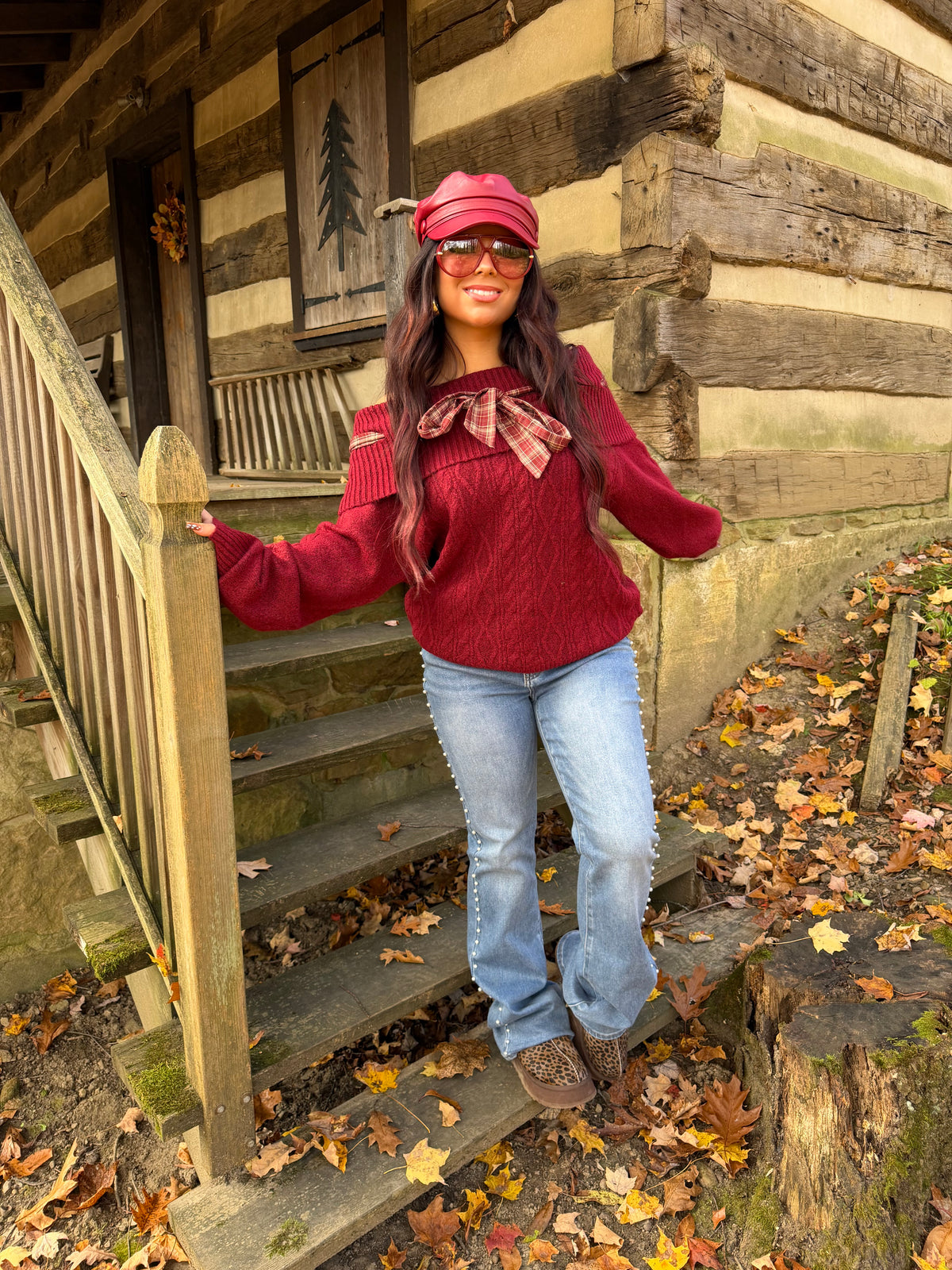 Home For The Holiday Sweater FINAL SALE
