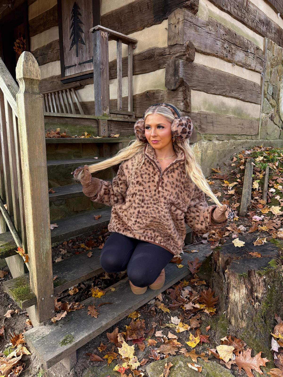 Leopard Moment Fleece