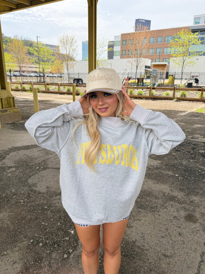 Pittsburgh Mockneck in Sunny Polka Dot