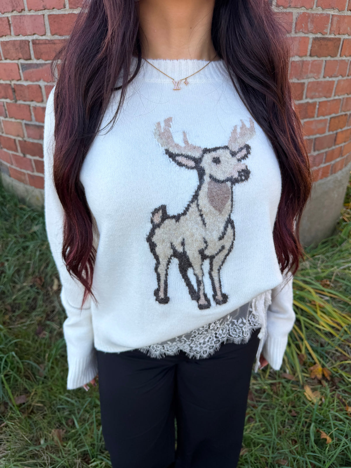 Simplistic Deer Sweater