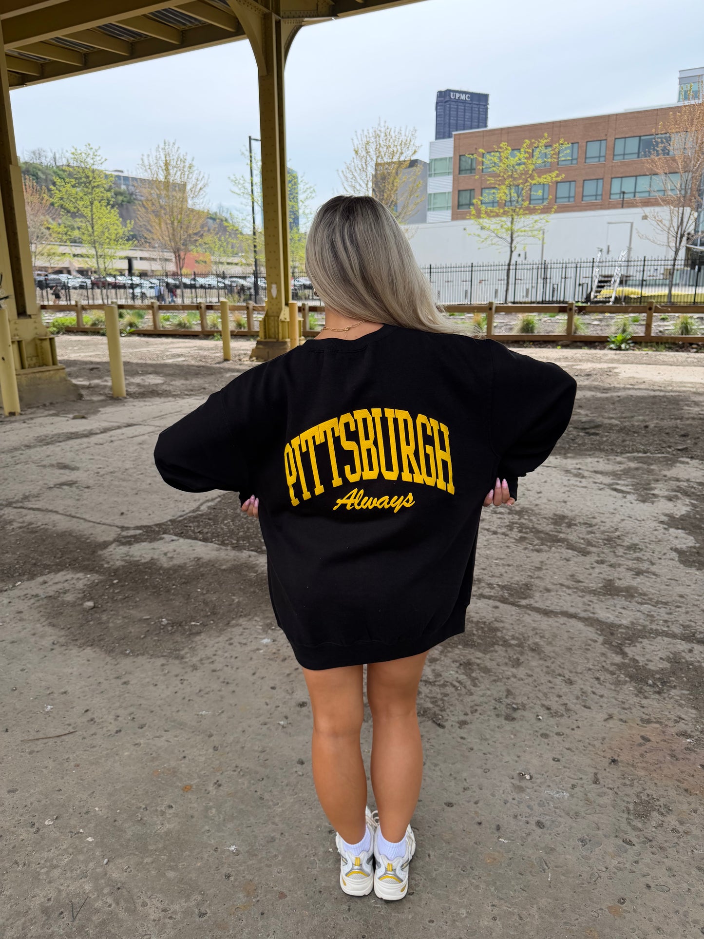 412, W/ Love PGH in Black/Yellow
