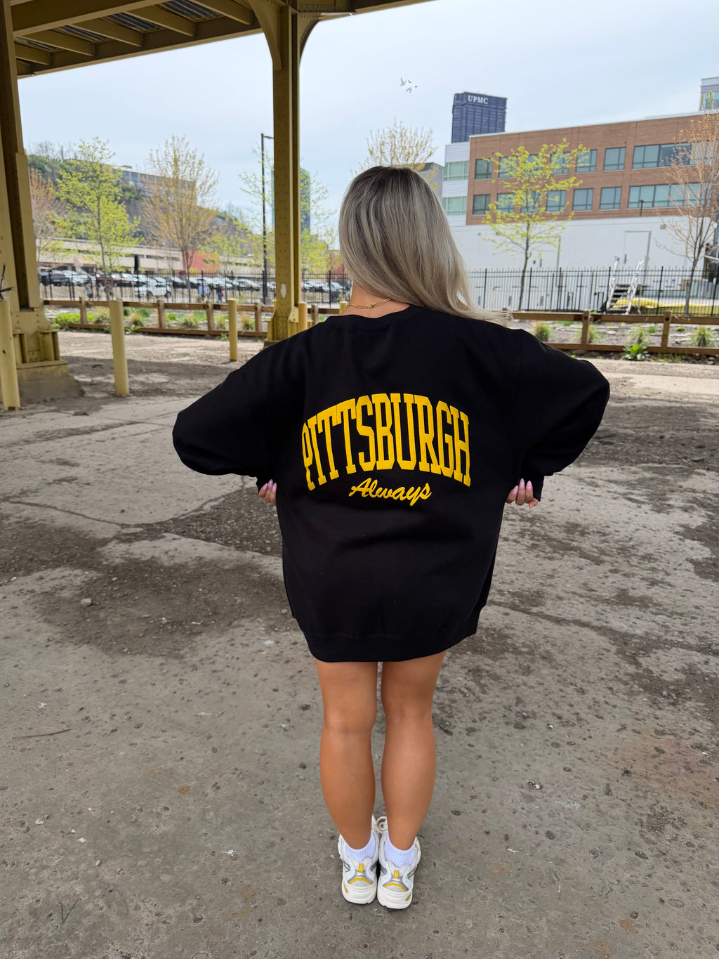 412, W/ Love PGH in Black/Yellow