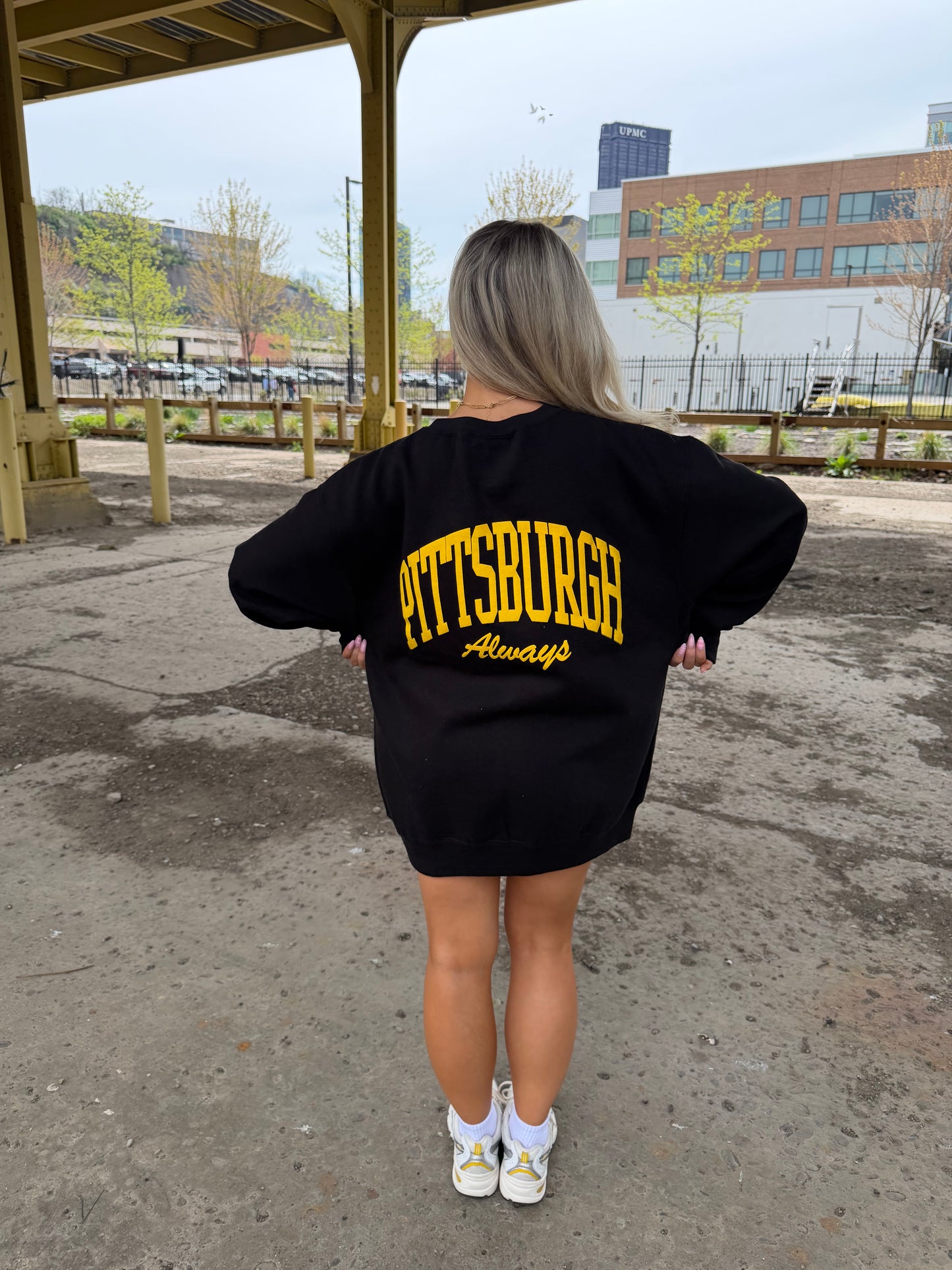 412, W/ Love PGH in Black/Yellow