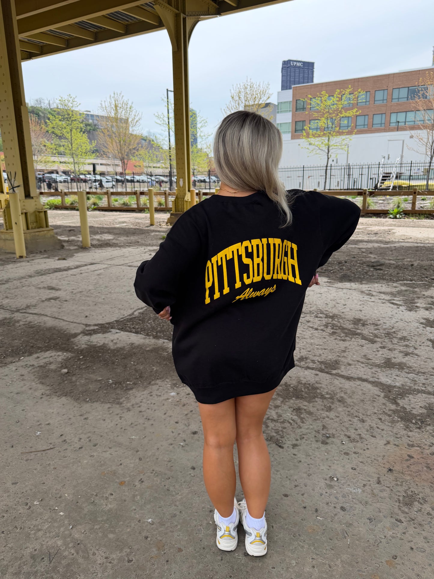 412, W/ Love PGH in Black/Yellow