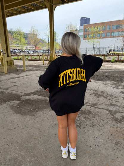 412, W/ Love PGH in Black/Yellow