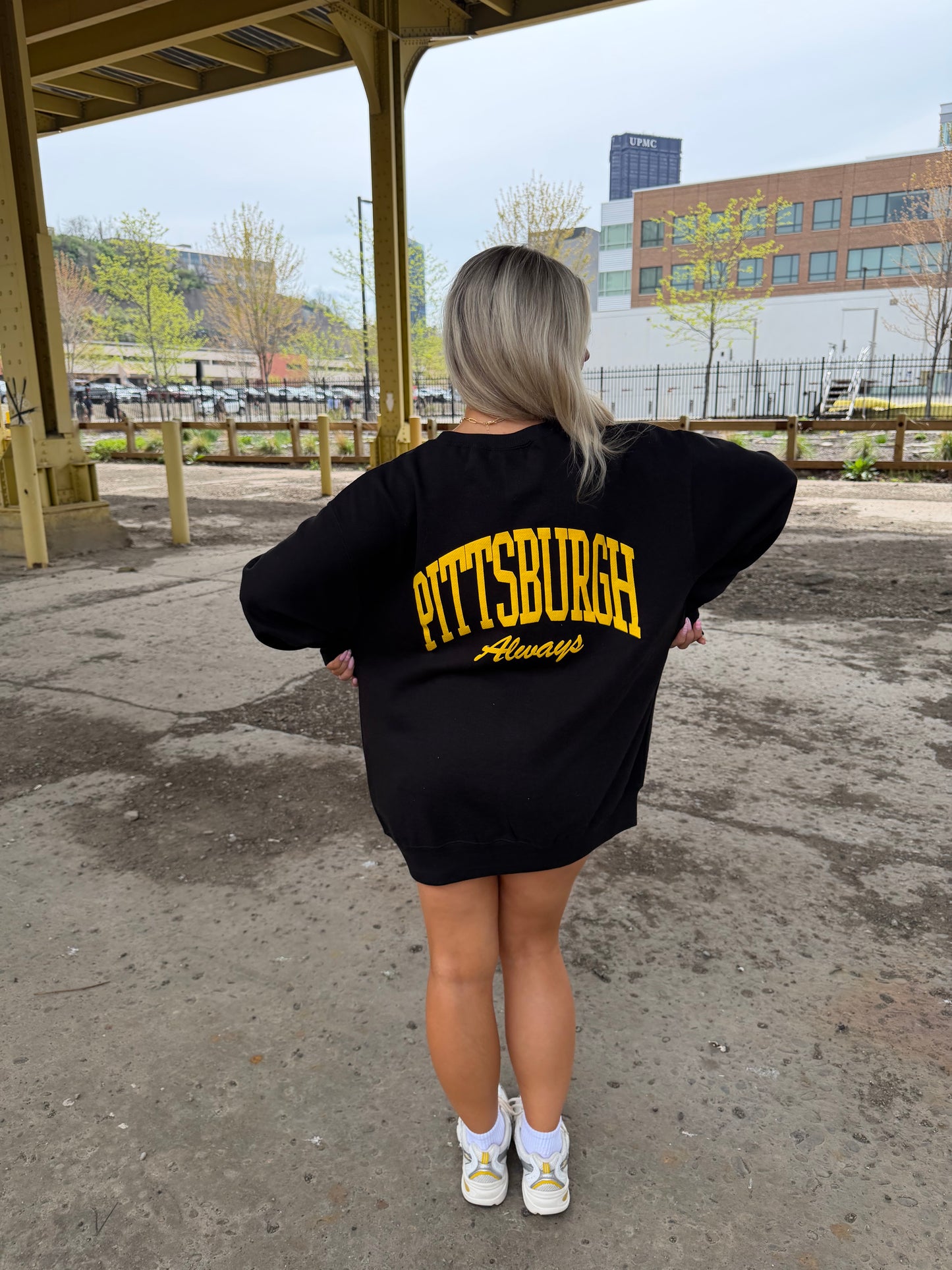 412, W/ Love PGH in Black/Yellow