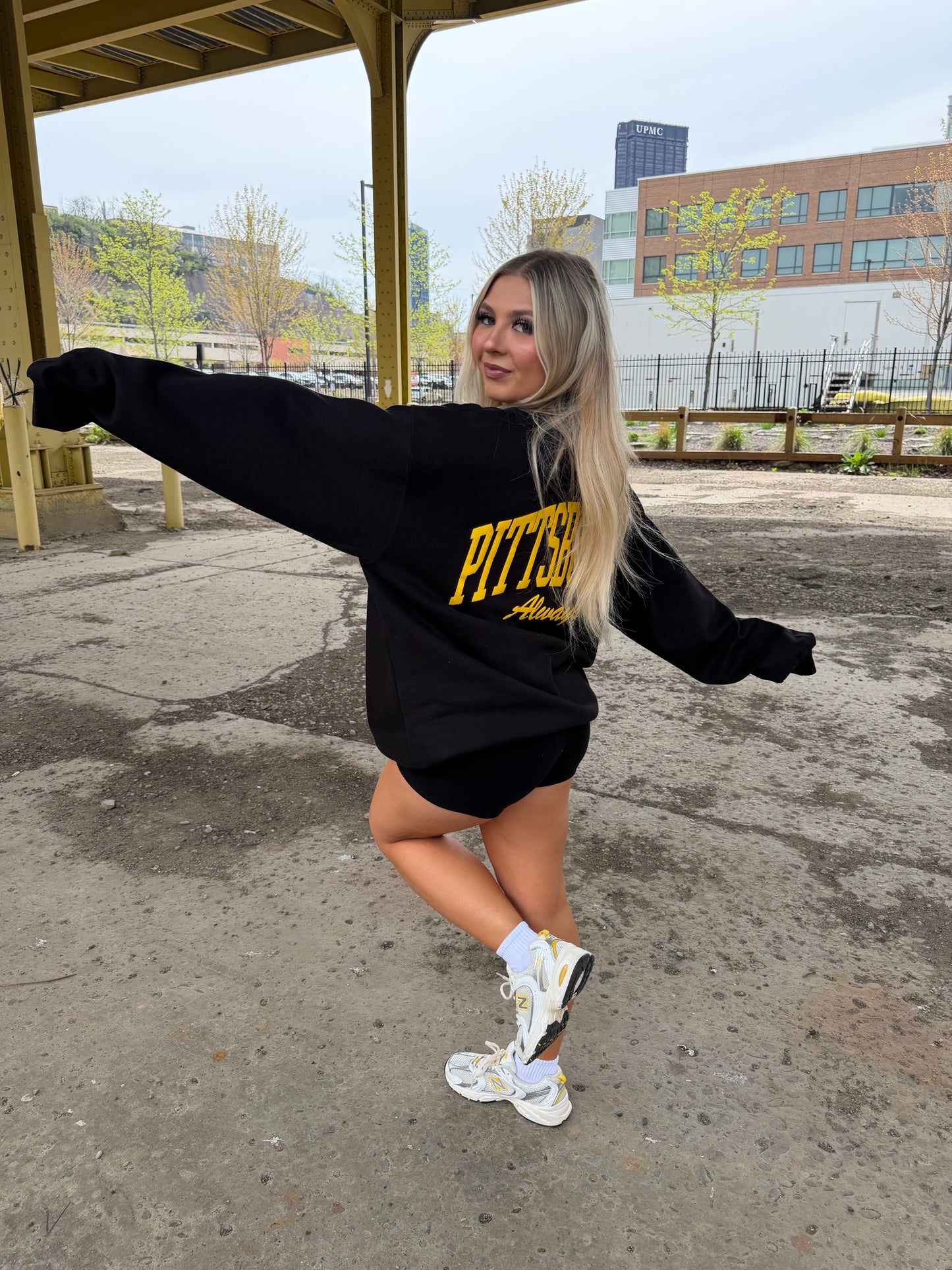 412, W/ Love PGH in Black/Yellow