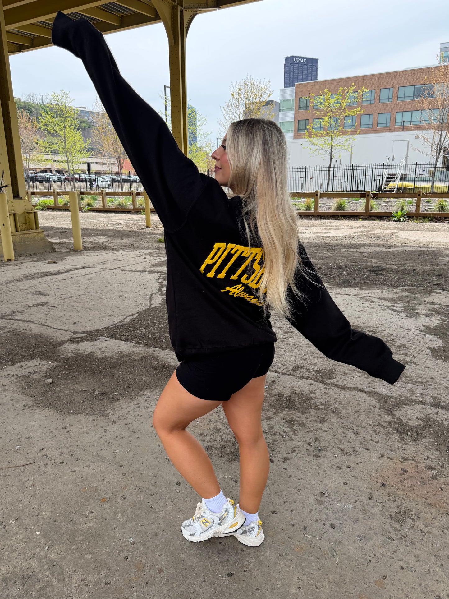 412, W/ Love PGH in Black/Yellow