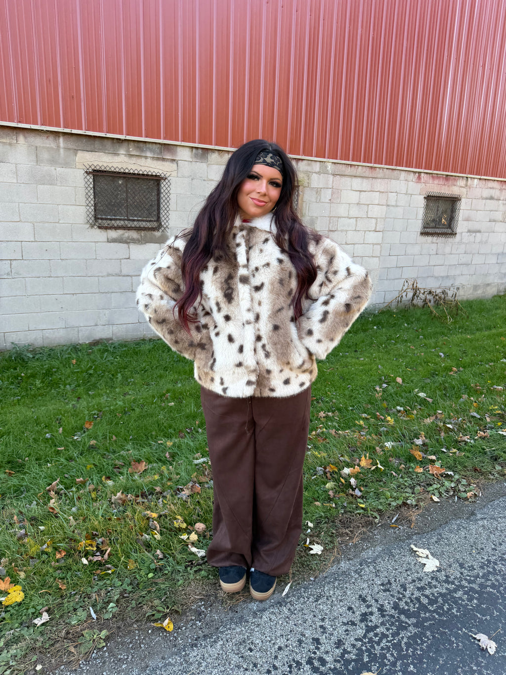 Warming Up Fur Coat