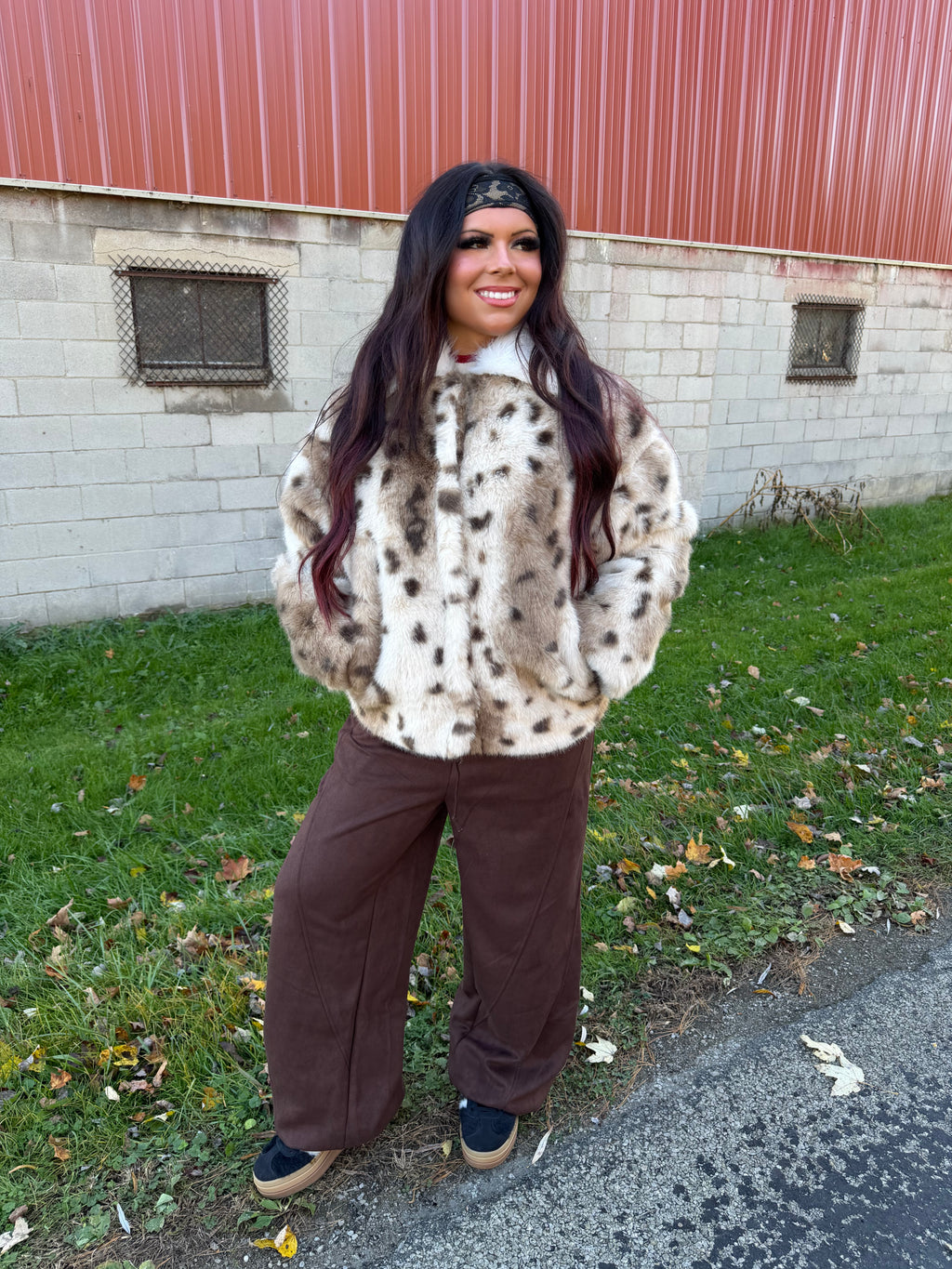 Warming Up Fur Coat