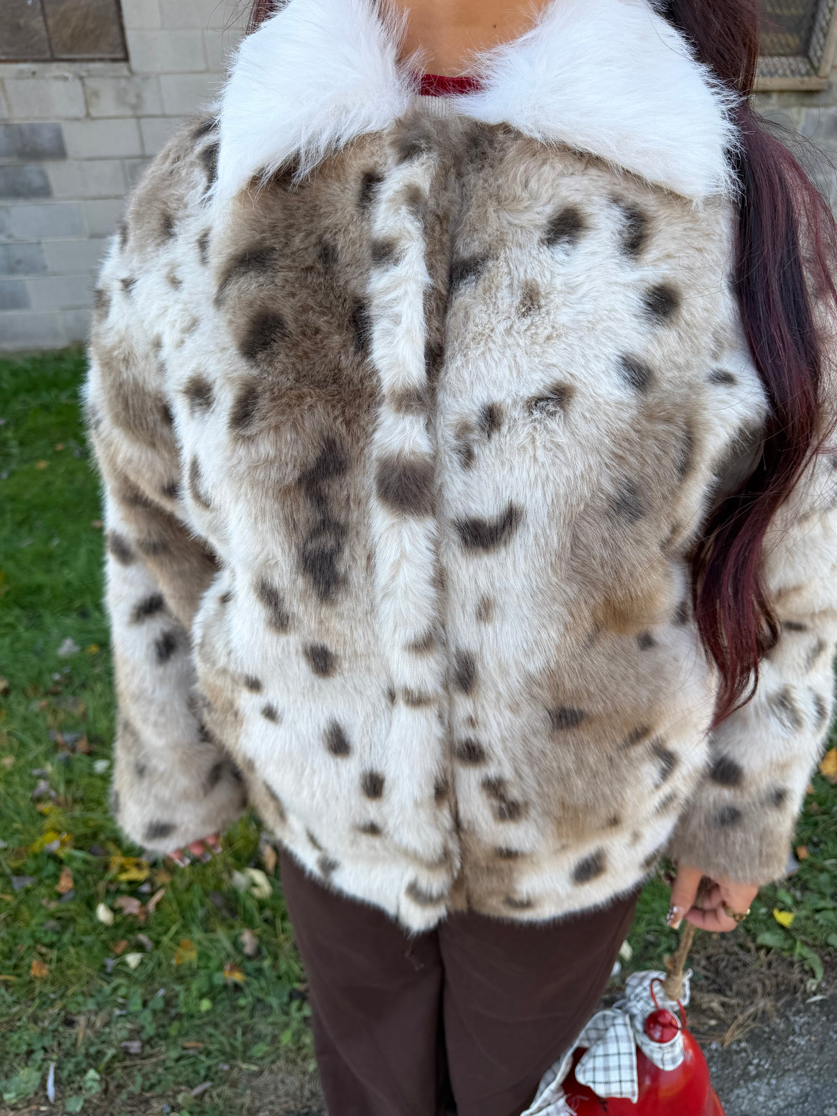 Warming Up Fur Coat