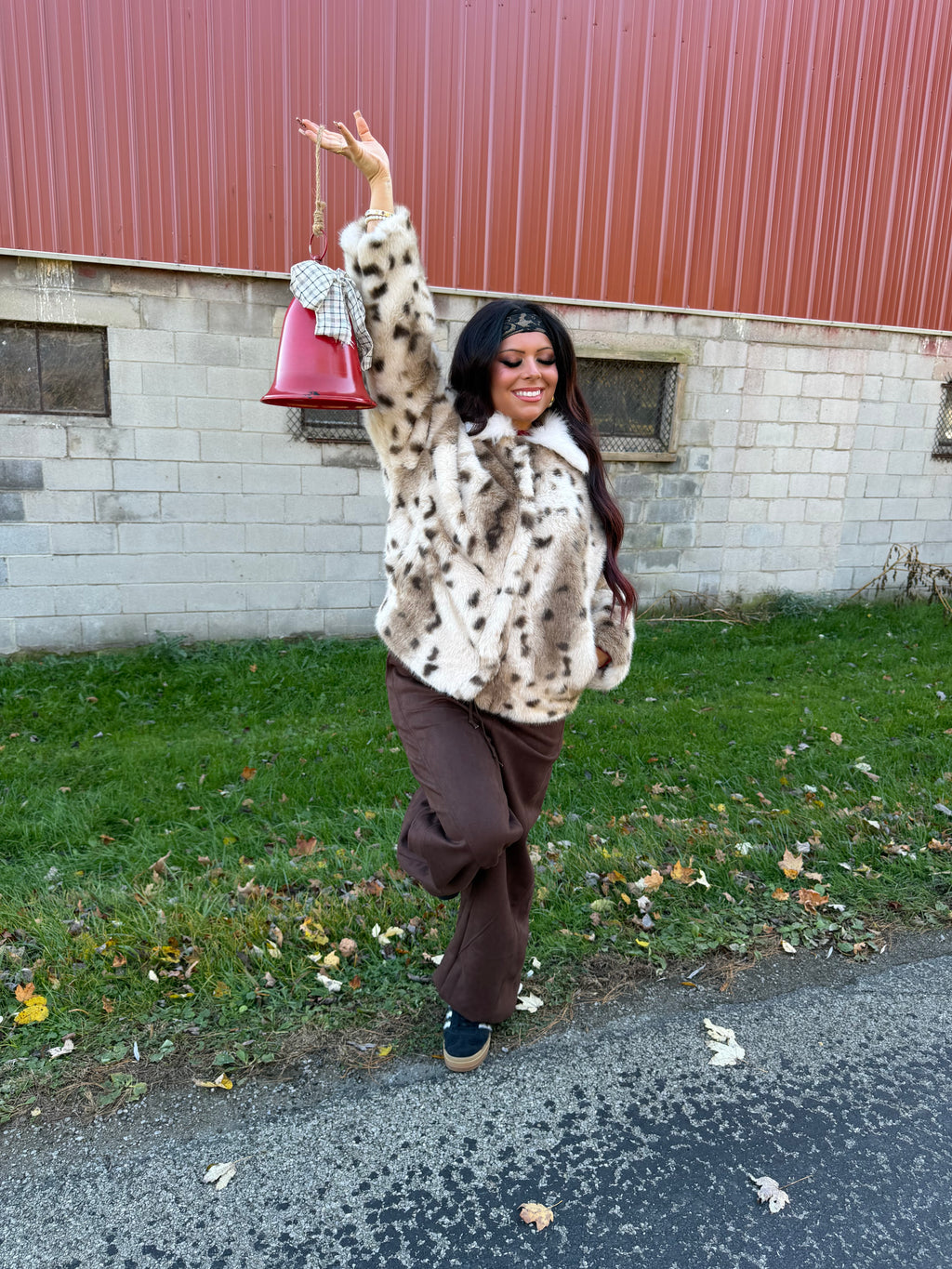 Warming Up Fur Coat