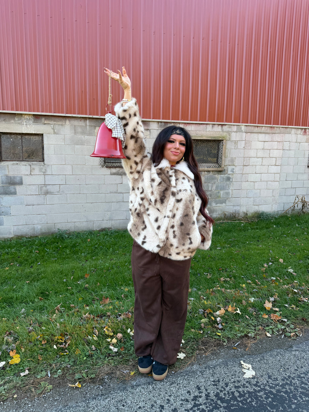 Warming Up Fur Coat