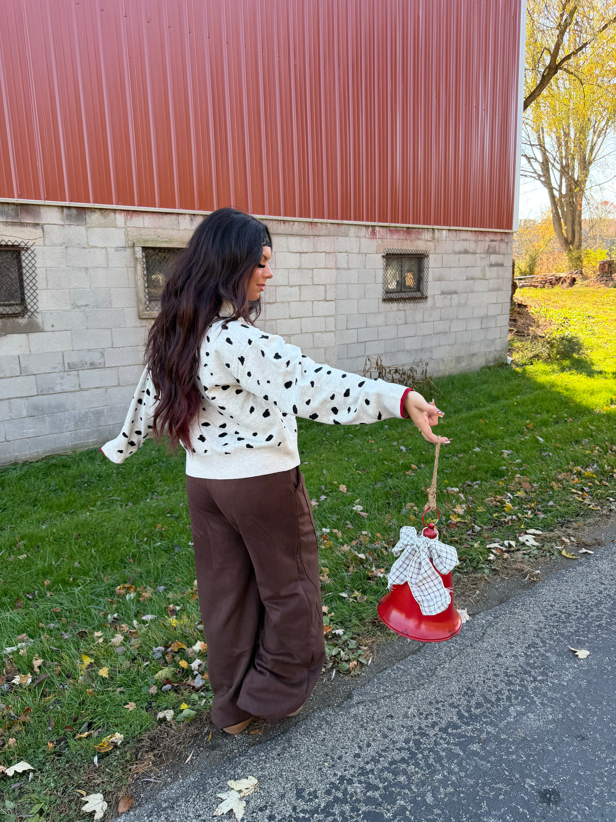 Dalmatian Doll Sweater