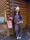 On Call Stripe Set (MOCKNECK)