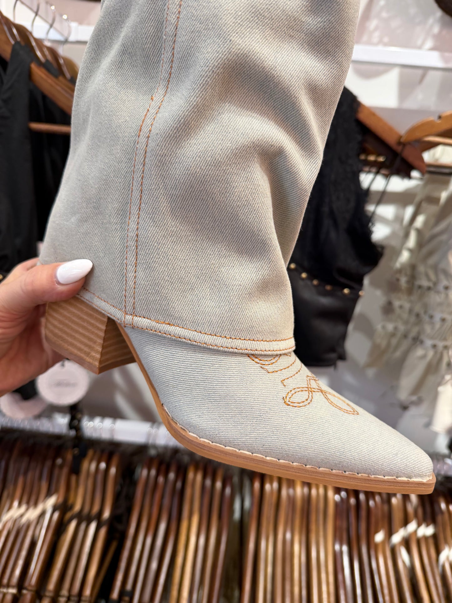 Pamela Light Cowgirl Boots