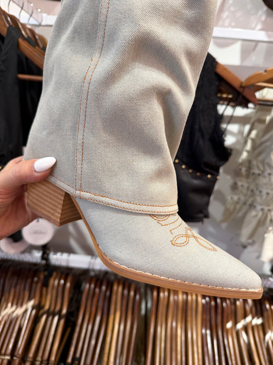 Pamela Light Cowgirl Boots