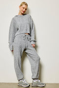 Alo Vera Sweater Set in Grey SOLD TOGETHER