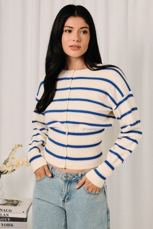 Covert Cobalt Sweater