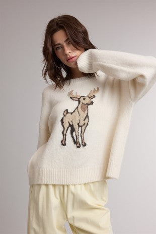 Simplistic Deer Sweater