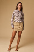 For The Fall, Plaid Top