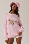 Golden Doggie Pink Sweater