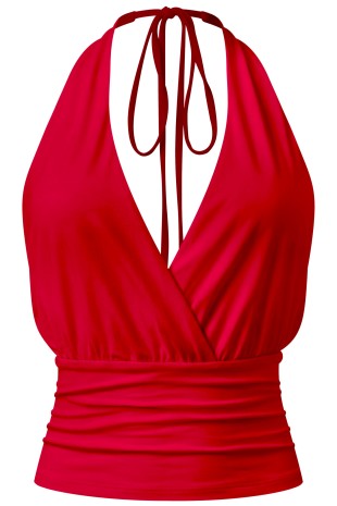 Haven Halter Red Top