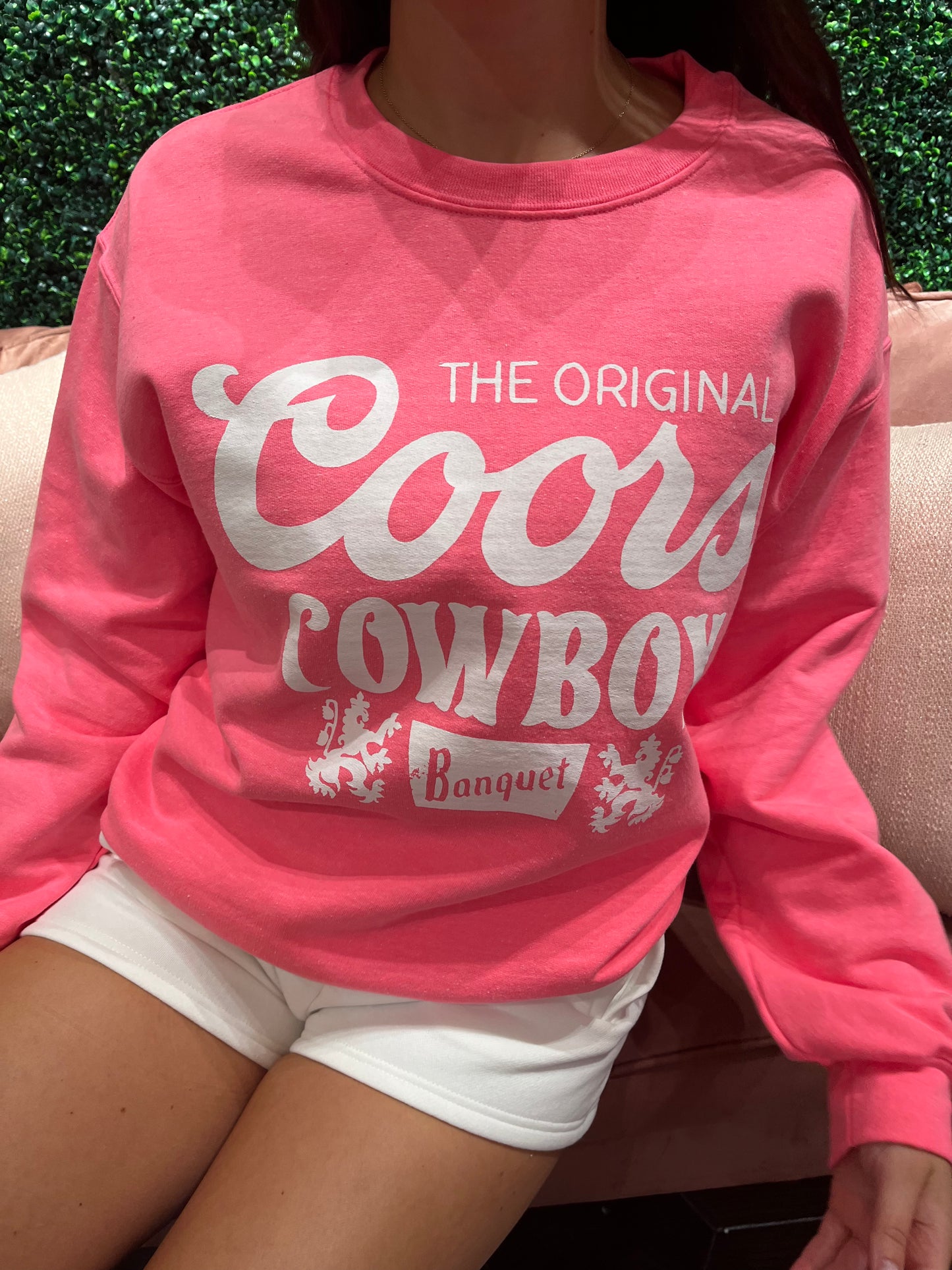 Pink Coors Sweatshirt