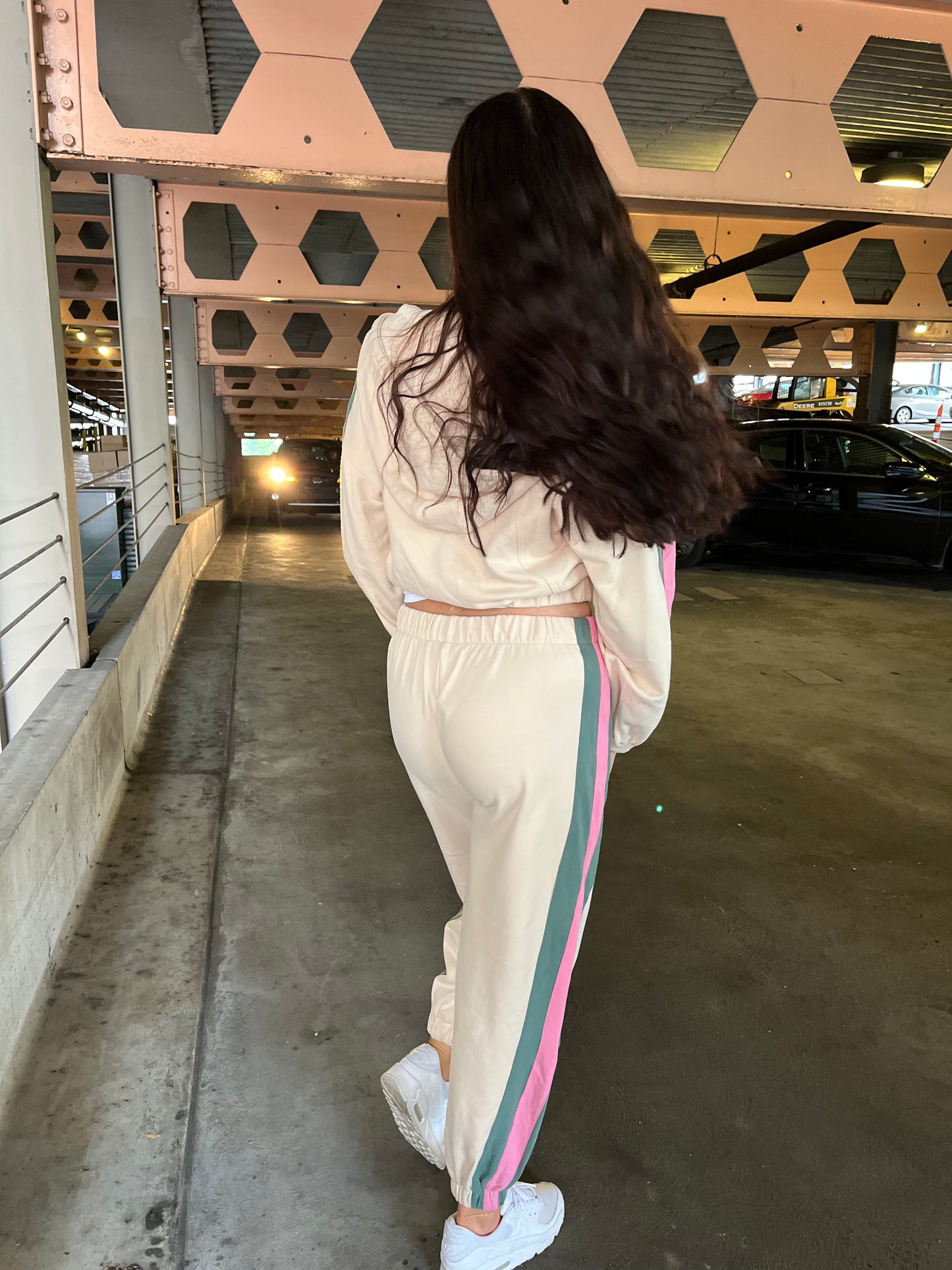 Day Star Sweatsuit in Pink Combo (Jogger)