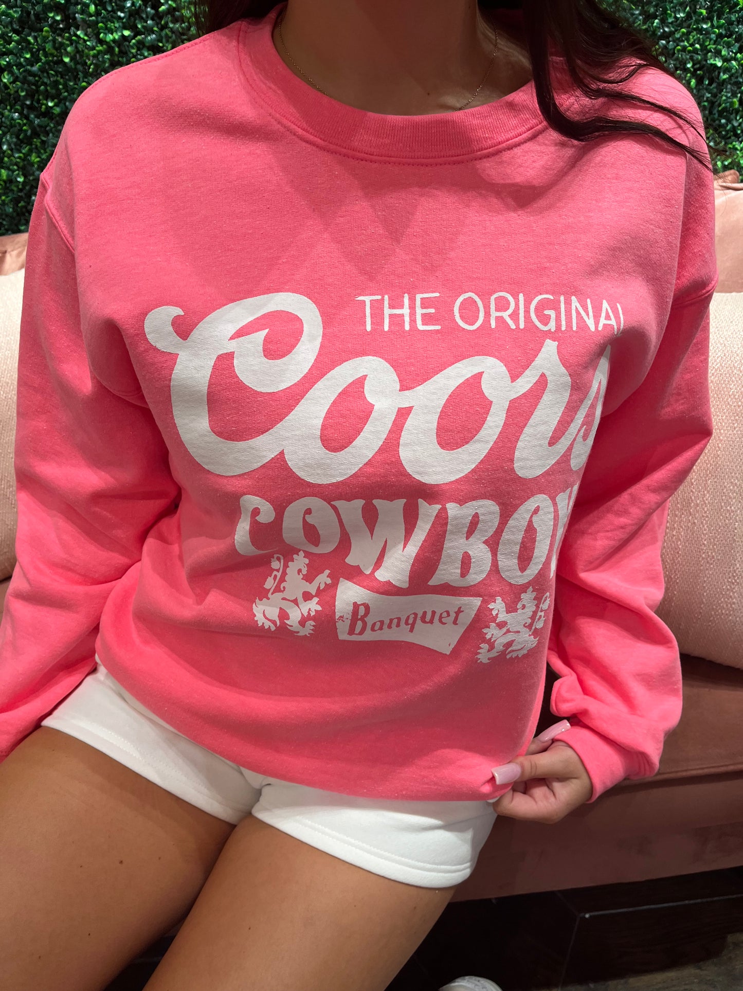 Pink Coors Sweatshirt