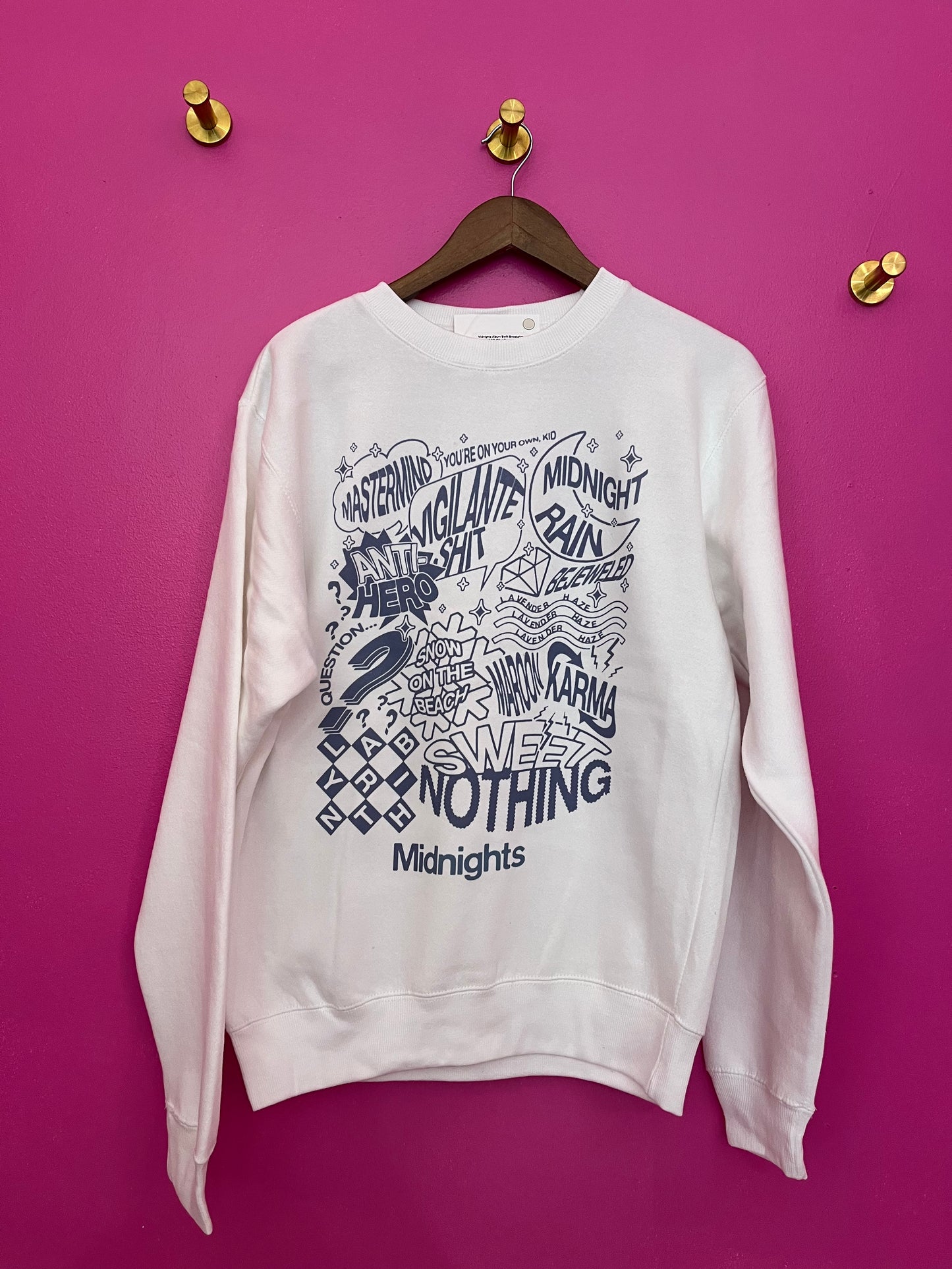 Midnights Album Swift Sweatshirt