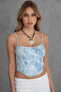 Laced Out Washed Corset