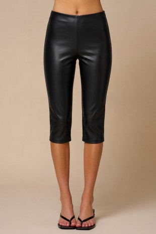 Little Sabrina Leather Capri